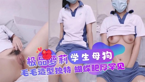 极品萝莉学生母狗毛毛造型独特蝴蝶肥厚罕见