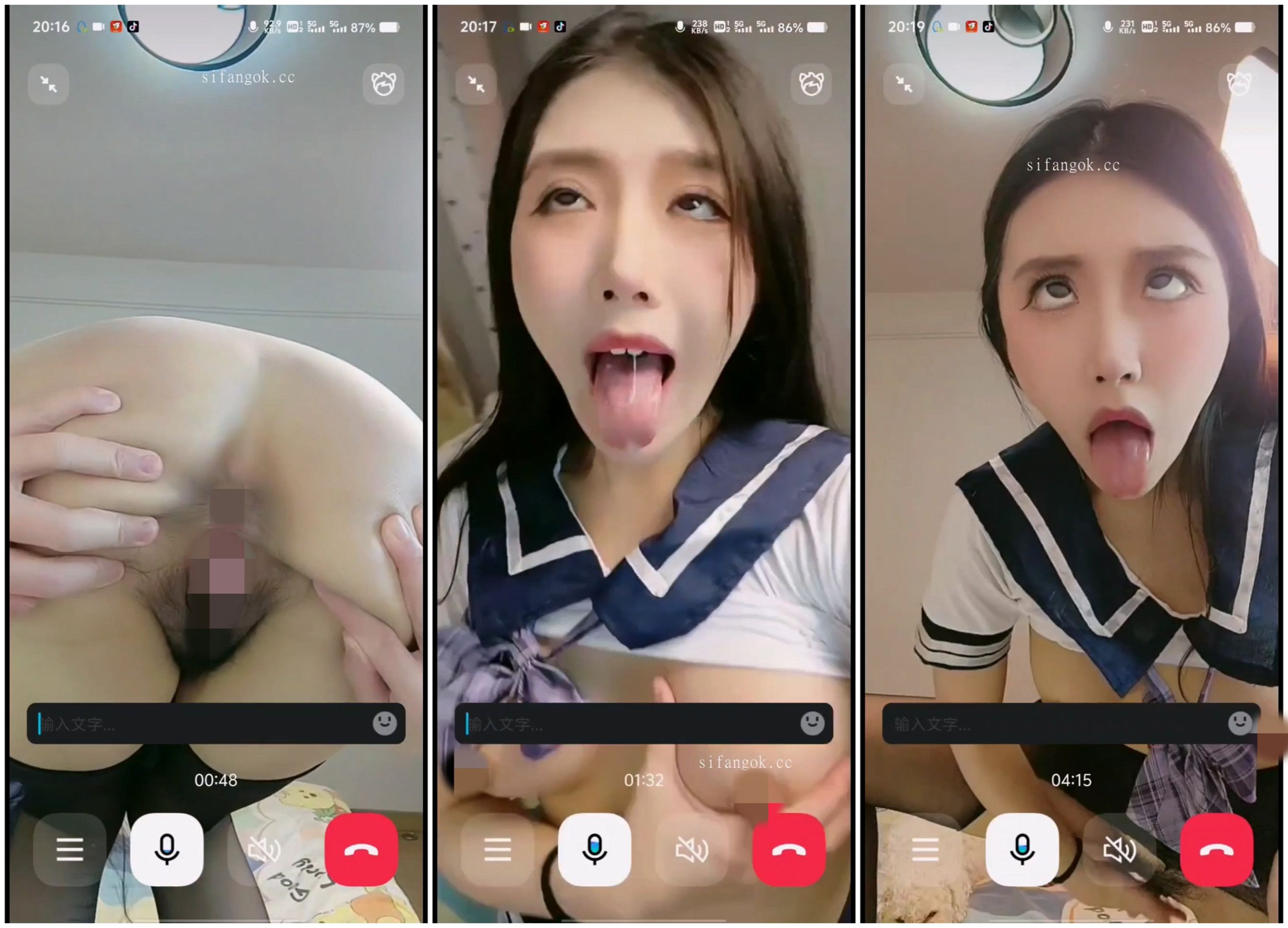 【视讯裸聊】33.多位嫩妹大奶御姐1V1视讯裸聊自慰淫语